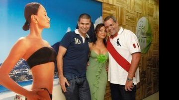 Com Cacau e Marcos, Tânia abre filial de seu spa, no Rio. - IVAN FARIA