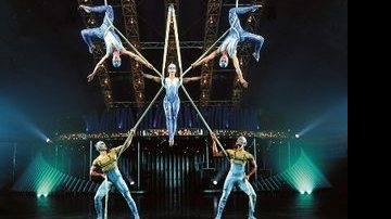 Vips em exibição especial do Cirque du Soleil - JOÃO PASSOS/BRASIL FOTOPRESS E DIVULGAÇÃO
