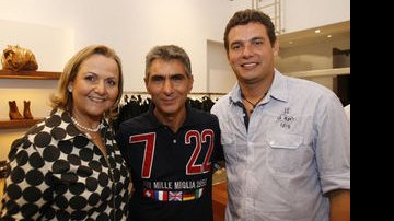 Luiza Korquievicz, Pompeo Calicetti e Willian Korquievicz - Antônio More