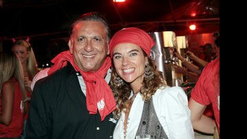 Galvão Bueno e Desirée Soares - Divulgação