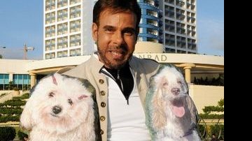 No Conrad Resort & Casino, Roberto Camasmie retrata os cães da amiga Daniela Franco para sua próxima exposição. - JANETE LONGO, KLEBER MARQUES, NAJARA FIALHO, RODRIGO ZORZI, ROGÉRIO MARQUES E VERA DONATO