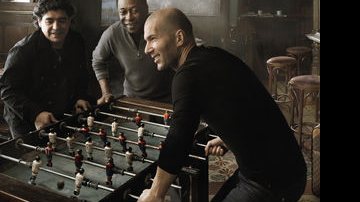 Maradona, Pelé e Zidane na nova campanha da marca Louis Vuitton - Reprodução