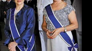 No Dia do Diplomata, Mariza Gomes e Marisa Letícia recebem medalha da Grã-Cruz. - RICARDO STUCKERT