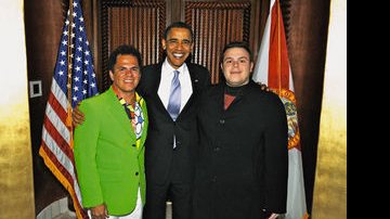 Barack Obama encontra Romero Britto - KATHERINE DAVIS