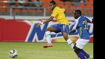 Robinho, Kaká e Ramires marcam gols e mostram garra na seleção - FERNANDO MAIA/ AGÊNCIA O GLOBO