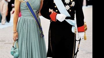 Mary e Frederik, príncipes da de Estocolmo para a boda da Dinamarca, chegam à Catedral princesa Victoria e Daniel Westling - WIREIMAGE