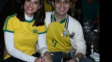 Gabriela Durlo, com os cabelos curtos, e seu marido Eduardo Dias - João Passos / Brasil Foto Press e Samuel Chaves / S4 Photopress