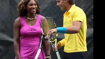 Rafael Nadal e Serena Williams são os campeões de Wimbledon - Getty Images