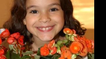 Bruna Marquezine com 8 anos de idade - TV Globo Renato Rocha Miranda