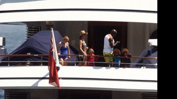 Heidi Klum com o marido, Seal, e os filhos - CityFiles