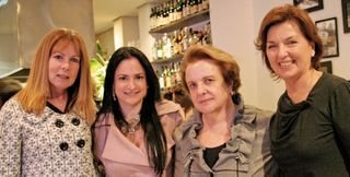 Deborah Azulay (de rosa), recebe Eve Pekelman, Dora Lucia Brenner e Norma Nigri no Quattrino para venda dos convites de evento do bem de sua marca, a Bebesh, em SP. - AMÁBILE IENO, ANDRÉ VICENTE, CARLOS PRATES, CAROLINE DANTAS, CLÁUDIO IZIDIO, FERNANDO MUCCI, INGRID OLDENBURG, LUÍS TREVISAN, OVADIA SAADIA, WILMA TEMIN E WILSON DIMITROV