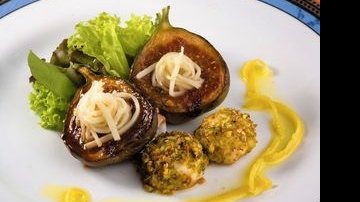 Receita gourmet: Salada de figo ao molho de limão - ANDRÉ CTENAS
