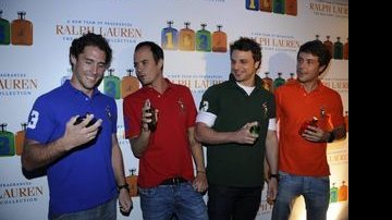 Flávio Canto, Paulo Vilhena, Cássio Reis e Kayky Brito lançam perfume em São Paulo - AgNews