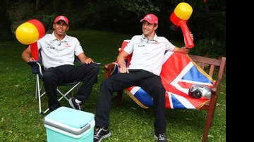 Lewis Hamilton e Jenson Button na Alemanha - City files