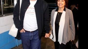 Tony Ramos e sua mulher, Lidiane - AgNews