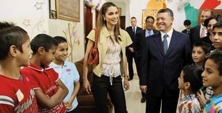 Rania e rei Abdullah - REUTERS
