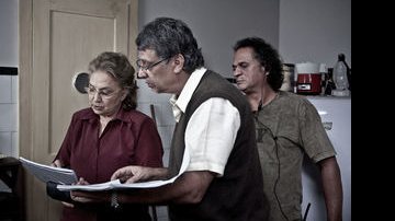 Eva Wilma no making of de 'A Guerra dos Vizinhos' - Marcos Camargo