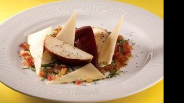 Receita Light: salada de pêra e vinagrete de agrião - ANDRÉ CTENAS