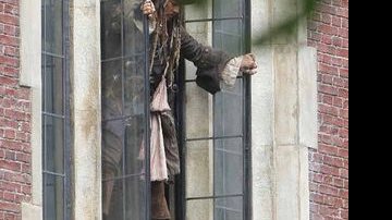 Johnny Depp vive Jack Sparrow em Londres - City Files