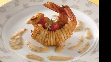 Receita Gourmet: camarão enrolado ao molho - ANDRÉ CTENAS