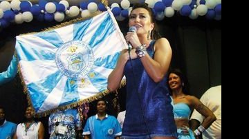 Sabrina Sato rainha de bateria - ROGÉRIO FIDALGO/ PHOTO RIO NEWS