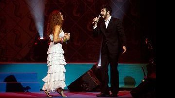 Daniela Mercury canta com seu filho, Gabriel Póvoas - Célia Santos