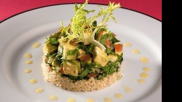 Receita light: salada de quinoa, abacate e tomate - ANDRÉ CTENAS