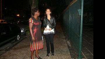 Camila Pitanga e a mãe, Benedita - AgNews