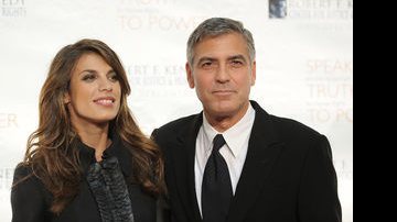 George Clooney e Elisabetta Canalis - Getty Images