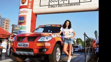 Ribeirão Preto, no interior de SP, foi o cenário da 8a etapa do Mitsubishi MotorSports, que conta com talento de Paloma. - MARGARETHE ABUSSAMRA/ABUSSAMRA PHOTOS