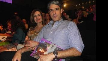 William Bonner e Fátima Bernardes - Fausto CAndelaria / AgNews