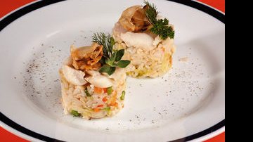 Cozinha Light: bacalhau com arroz integral e legumes - ANDRÉ CTENAS
