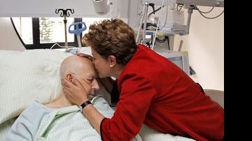 A presidente eleita Dilma Rousseff visita o vice-presidente José Alencar no hospital - (Ricardo Stuckert/PR)