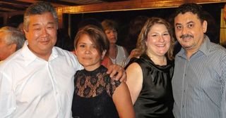 O casal Mauro Miaguti e Márcia com Maria Célia Salles e seu Wilson Barros no jantar do Ciesp SBC, no Piazza Demarchi, no ABC paulista. - ADRIANA FRANCO, ANA CASATTI, ANDRÉ VICENTE, ELIANE CUNHA, GUTA GALLI, RAFAELA NETTO, RICARDO RIBES, RUTH TEIXEIRA E VERÔNICA CAMPOS