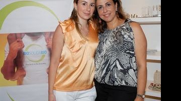 Carolina Ururahy com sua mãe, Silvia - ROBERTO VALVERDE