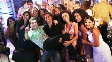 O cantor gravou participação especial na casa de shows de Girassol - TV Globo / Marcio Nunes