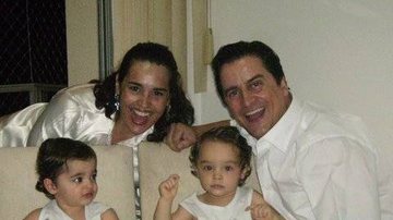 Fernando Vieira, Suzy Rêgo e os gêmeos Marco e Massimo - Arquivo Pessoal