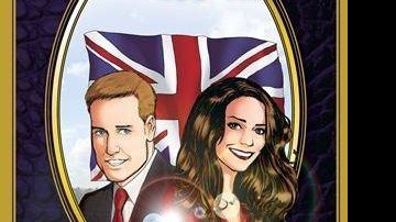 Príncipe William e Kate Middleton viram revista em quadrinhos, escrita por Rich Johnston - Reprodução
