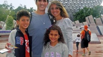 Maurício Lima e família