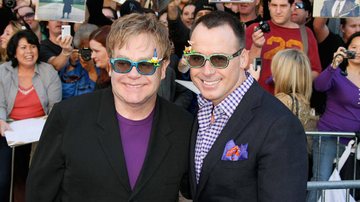 O casal Elton John e David Furnish - City Files