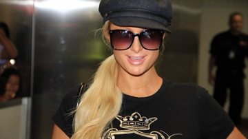 Paris Hilton chega ao Brasil para São Paulo Fashion Week - Delson Silva / AgNews