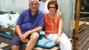Felicidade de Julio Artusi com a família - SHEILA GUIMARÃES