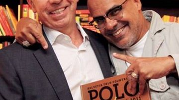 Claudio Schleder lança o livro Polo Year Book e recebe o fotógrafo Morgade em livraria na capital paulista. - CLAUDIO IZIDIO, DUDU PACHECO, OVADIA SAADIA, NEBER LAMARCA E ROGÉRIO ARAÚJO