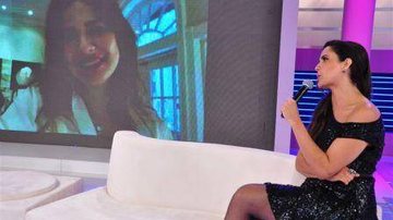 Gilmelândia conversa com Luciana Gimenez via Skype - Divulgação