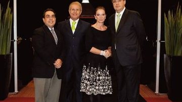 Luiz Marins, Chris Ayrosa e Octavio Neto - VIVIAN FERNANDEZ
