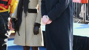 Kate Middleton e Príncipe William em primeiro ato oficial após o noivado - Getty Images