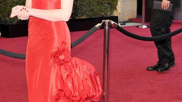 Anne Hathaway, de Valentino - Getty Images