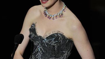 Anne Hathaway, de Vivienne Westwood - Getty Images