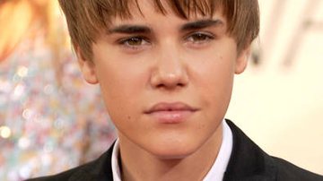 Justin Bieber no '68º Annual Golden Globe Awards', em janeiro de 2011 - Getty Images