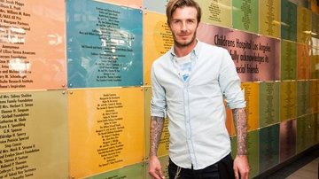 David Beckham visita hospital infantil em Los Angeles - Reprodução